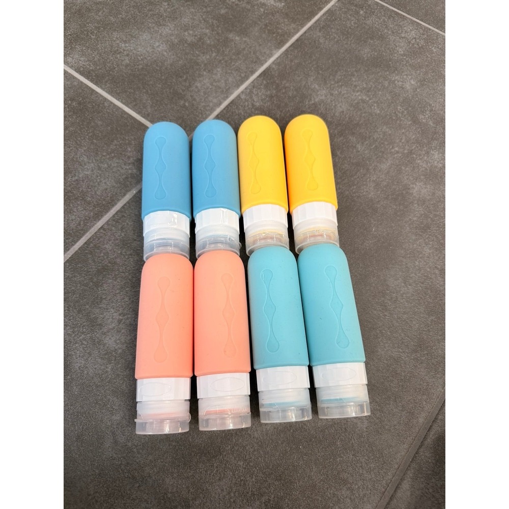 Silicone Travel‎ Bottles set of 8